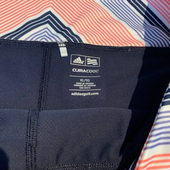 Adidas golf skort, EUC, navy red white, sz XL, cute and classic - Picture 5 of 14